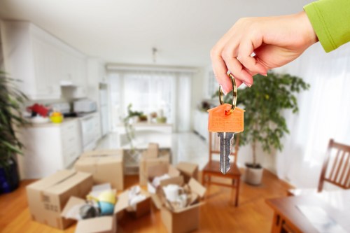 Pricing factors and booking details for a local moving truck