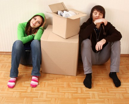 Prepared moving van with household items for a St Johns Wood relocation