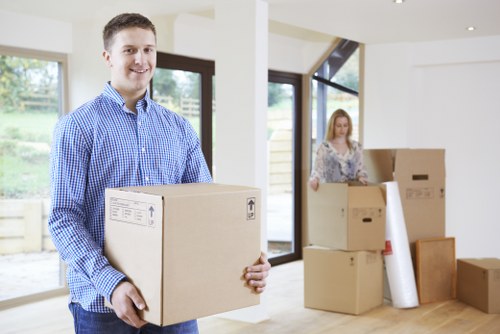 Careful handling of household items for a St Johns Wood move