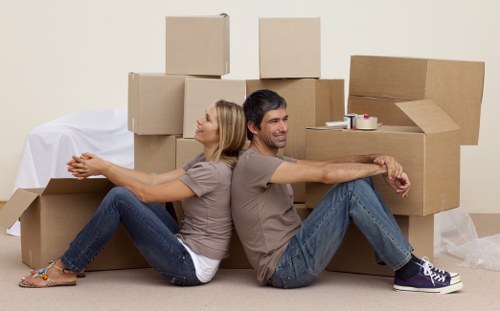 Man with van service in St Johns Wood helping with a local residential move