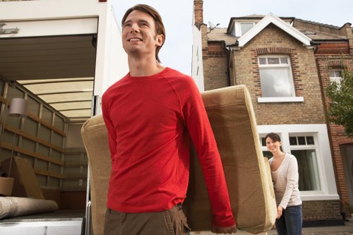 Inclusive moving services website with clear accessibility support features