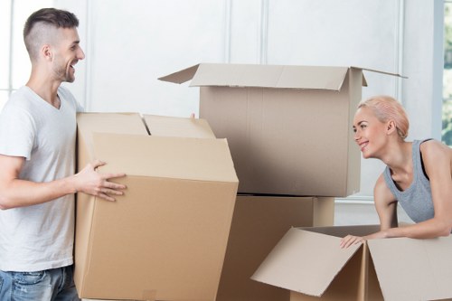 Commercial moving support for offices in St Johns Wood