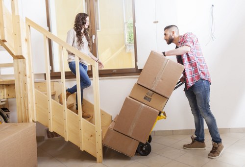 Removal van for residential and commercial moves in London